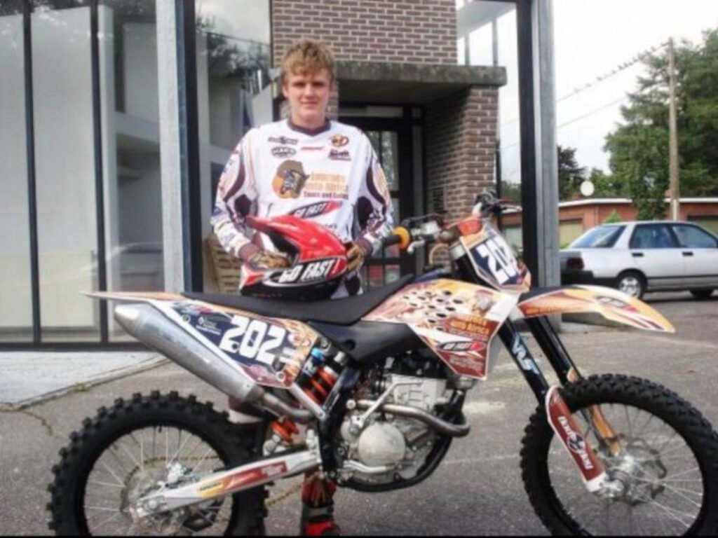 Royce Griffen with his KTM